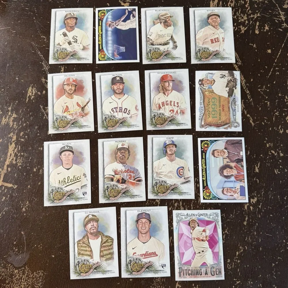 2022 Allen Ginter Baseball Cards Lot 200 + NM Witt Jr RC Ohtani Soto Acuna Jr